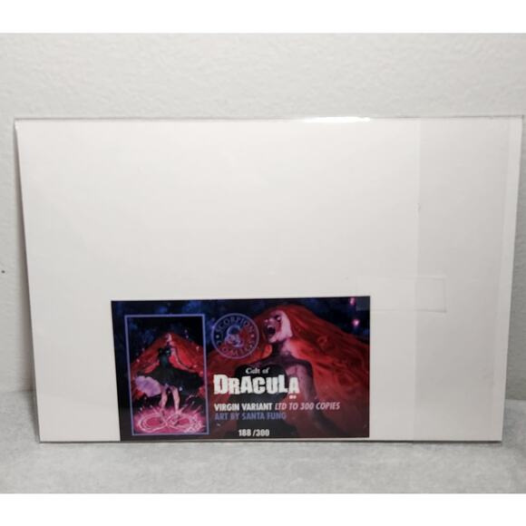 Cult Of Dracula Virgin Variant LTD To 300 Copies With COA Art By Santa Fung NM - Picture 2 of 6